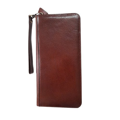 Vitello Genuine Leather Travel Wallet - Retail Therapy Online