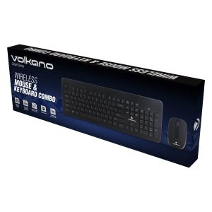 Volkano Cobalt Series Wireless Keyboard & Mouse - Retail Therapy Online