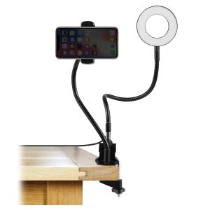 Volkano Insta Series Ring Light with Desk Clamp - Retail Therapy Online