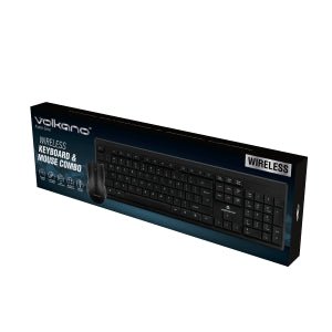 Volkano Krypton Series Wireless Keyboard & Mouse Combo - Retail Therapy Online