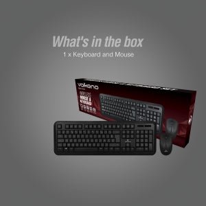 Volkano Sapphire Series Wireless Keyboard & Mouse - Retail Therapy Online