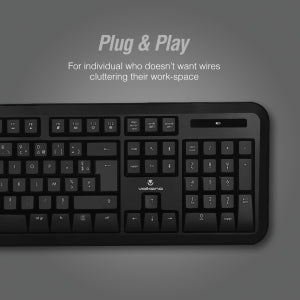 Volkano Sapphire Series Wireless Keyboard & Mouse - Retail Therapy Online