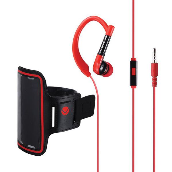 Volkano Sports Hook Earphones & Running Arm Band - Retail Therapy Online