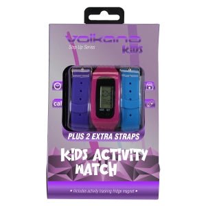 Volkano Step Up Series Kids Activity Watch - Girls - Retail Therapy Online