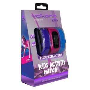 Volkano Step Up Series Kids Activity Watch - Girls - Retail Therapy Online