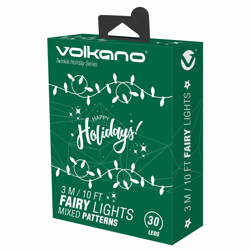 Volkano Twinkle Holiday Series Fairy Light 3m/10ft 30 LEDs - Christmas - Retail Therapy Online
