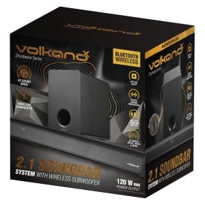 Volkano X Shockwave Series 120W 2.1 Soundbar - Retail Therapy Online