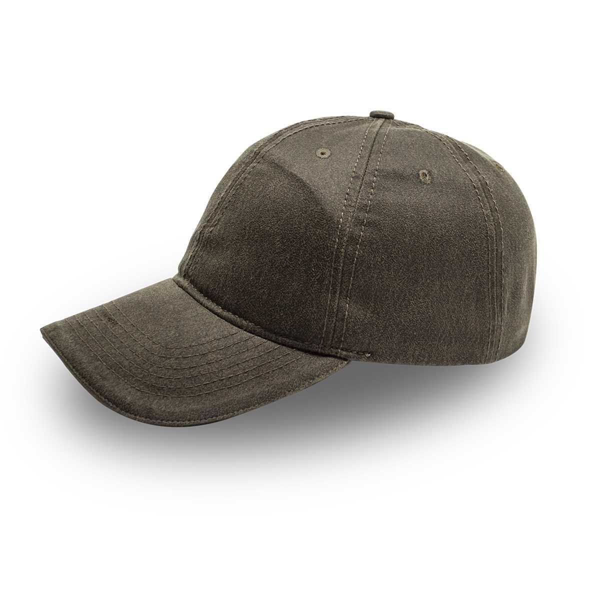 Washed Oil Skin 6 Panel Cap - Retail Therapy Online