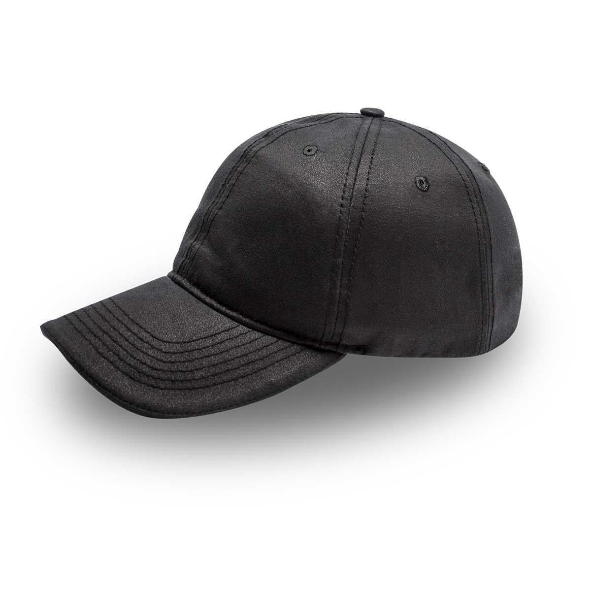 Washed Oil Skin 6 Panel Cap - Retail Therapy Online