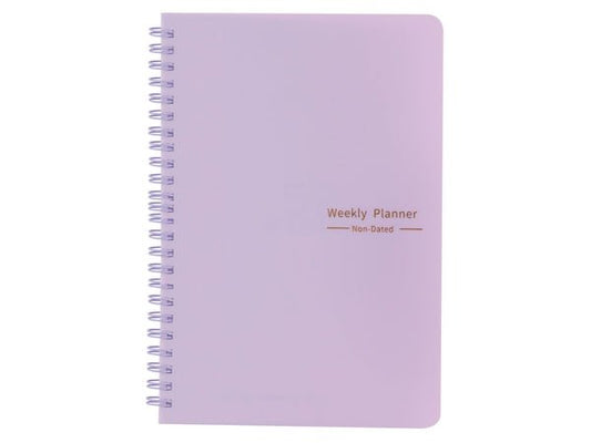 Weekly Planner A5 Notebook - Retail Therapy Online