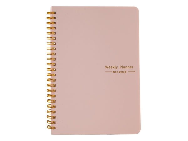 Weekly Planner A5 Notebook - Retail Therapy Online