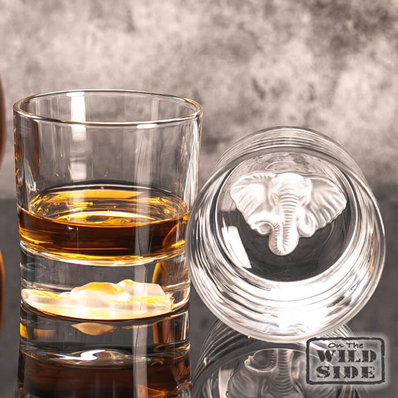 Whisky Glass Elephant - Set of 6 - Retail Therapy Online