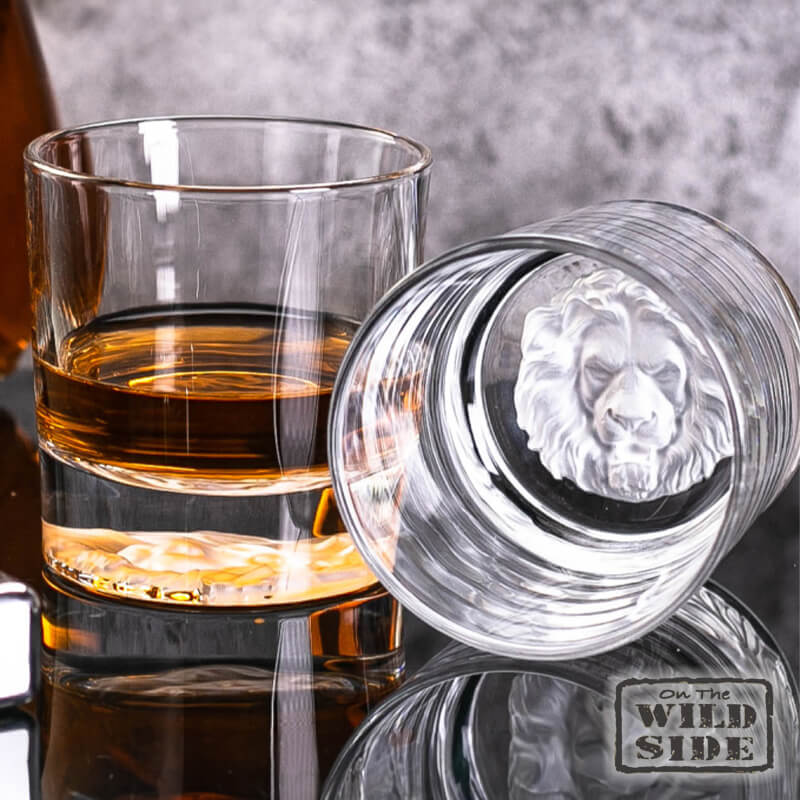 Whisky Glass Lion - Set of 6 - Retail Therapy Online