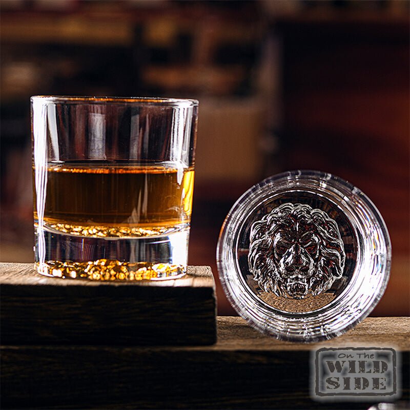 Whisky Glass Lion - Set of 6 - Retail Therapy Online