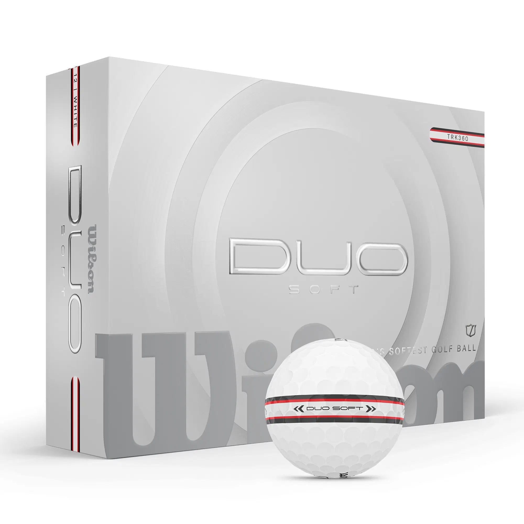 Wilson Staff Duo Soft TRK 360 Golf Balls - Dozen - Retail Therapy Online
