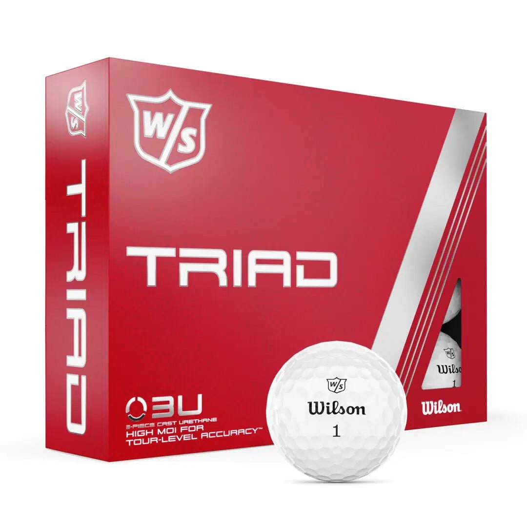 Wilson Staff Triad Golf Balls - Dozen - Retail Therapy Online