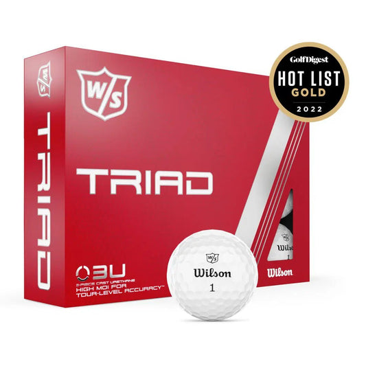 Wilson Staff Triad Golf Balls - Dozen - Retail Therapy Online