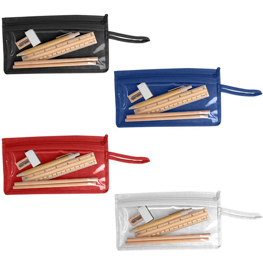 Wood Stationery Set & Pouch - Retail Therapy Online