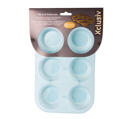 Xclusiv Silicone Cup - Cake Pan - 6 Hole - Retail Therapy Online