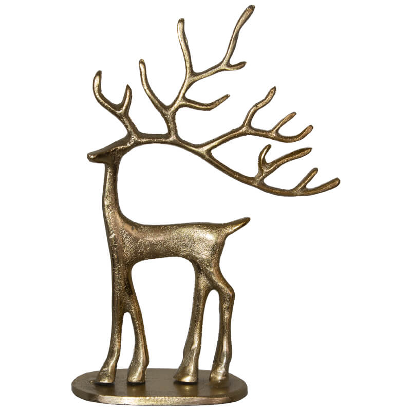 Xmas Deer Decor Sculpture - Retail Therapy Online