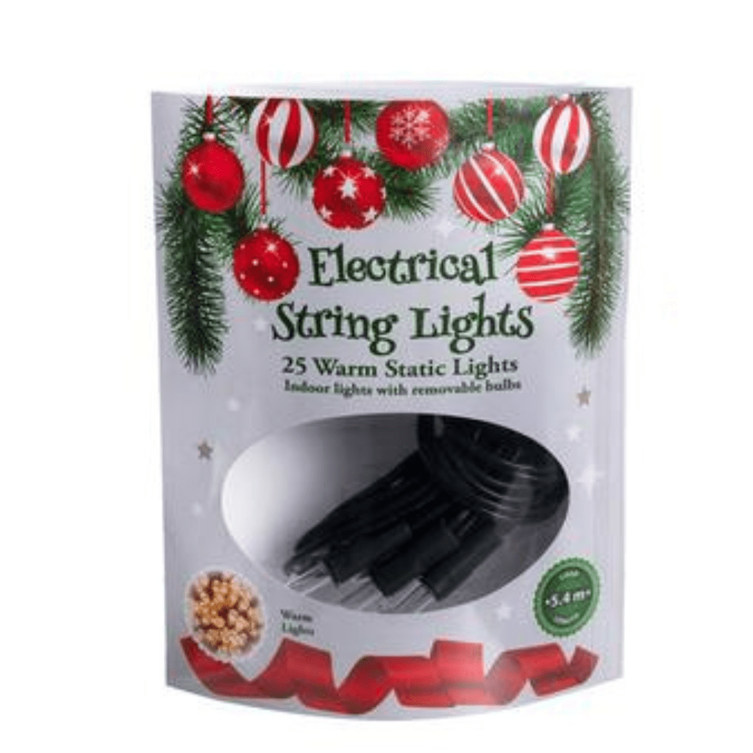 Xmas Electrical String Lights - 5.4m - Retail Therapy Online