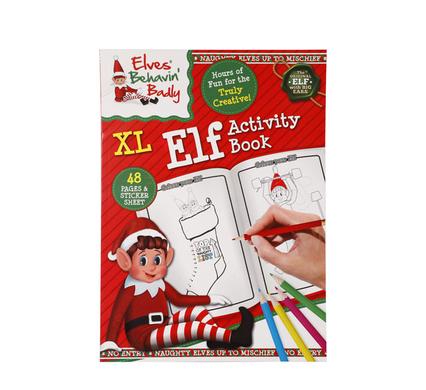 Xmas Elf Activity Book - 48pg - Retail Therapy Online