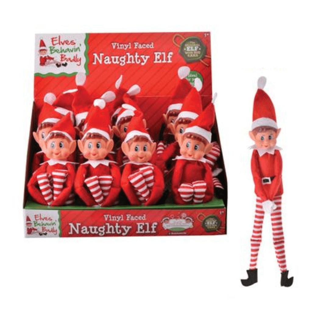 Xmas Naughty Elf - 30cm - Retail Therapy Online