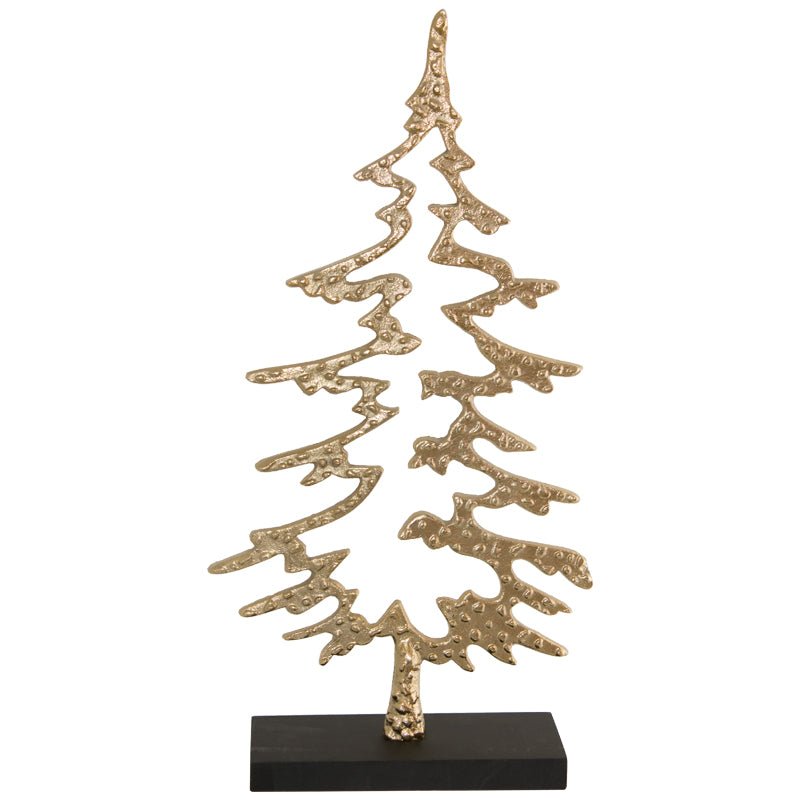 Xmas Tree Metal Decor Sculpture - Retail Therapy Online