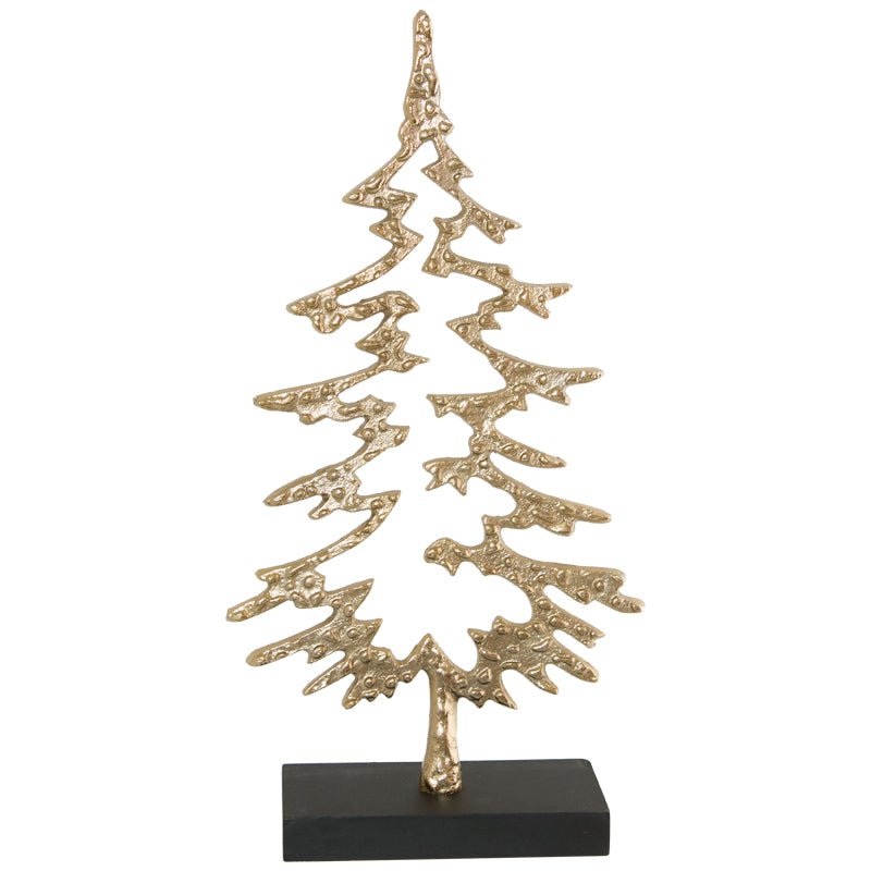 Xmas Tree Metal Decor Sculpture - Retail Therapy Online