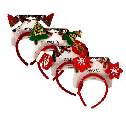 Xmas Wobble Headbands - Set of 4 - Retail Therapy Online