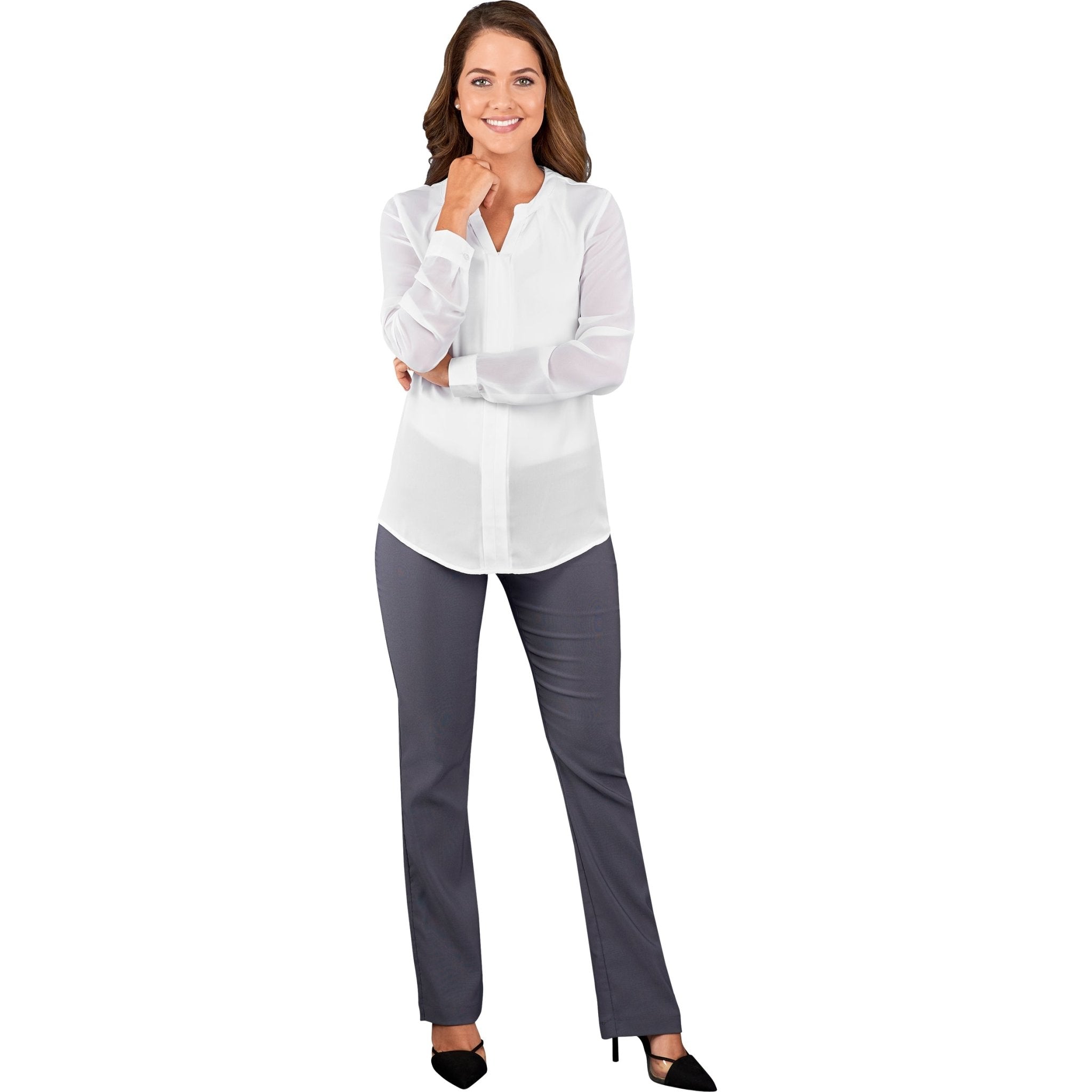 Zen Blouse - Ladies Long Sleeve - Retail Therapy Online
