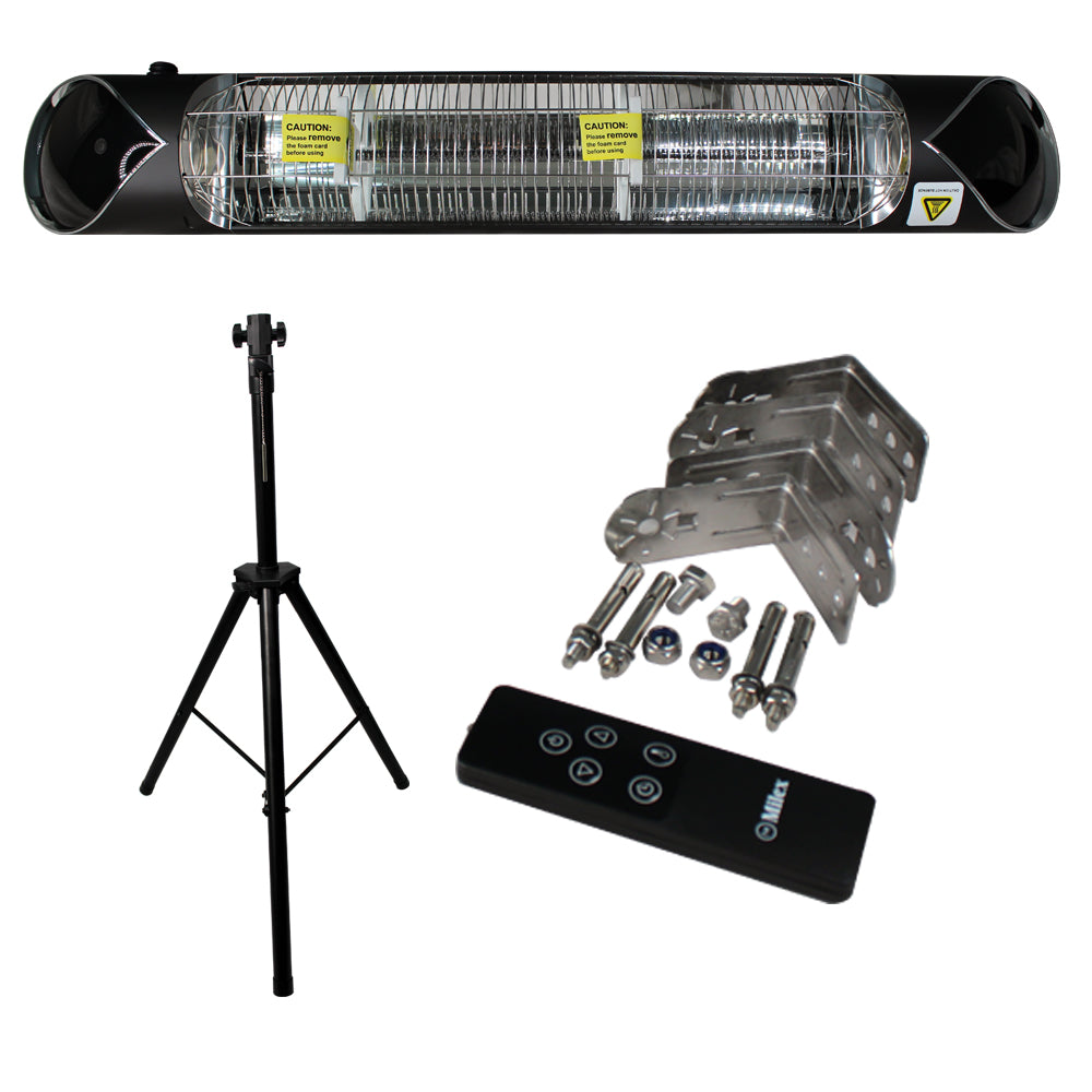 Milex Carbon Fibre Infrared Instant Heater 2000W