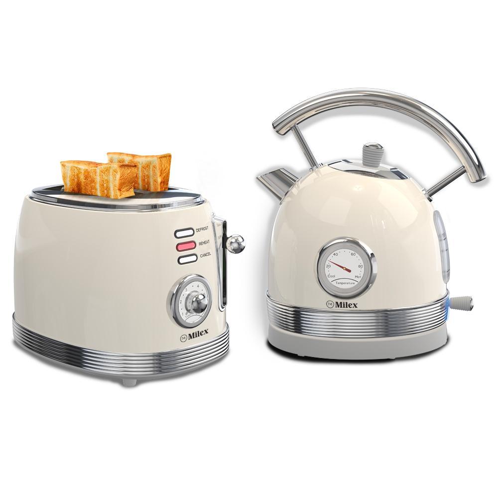 Milex Retro Kettle & Toaster Combo