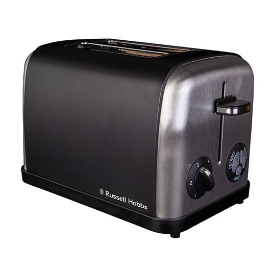 Russell Hobbs Toaster - Black 2 Slice - Retail Therapy Online