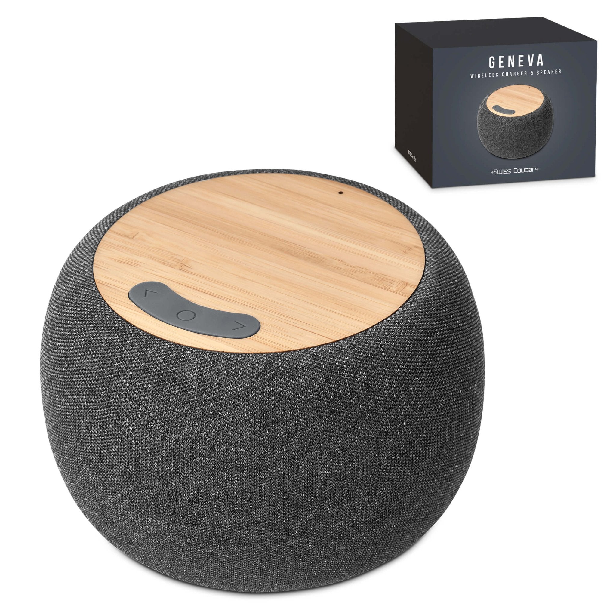 Swiss Cougar Geneva Wireless Charger & Speaker - Retail Therapy Online