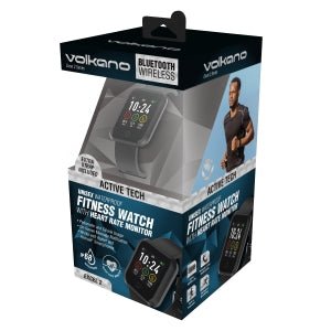 Volkano Active Tech Excel 2 Series Fitness Watch with HRM - Retail Therapy Online