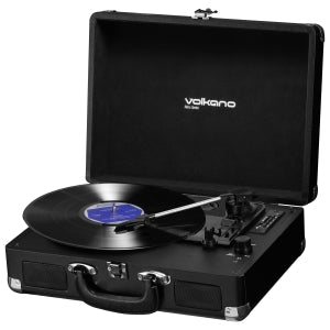 Volkano Retro Series Turntable & Bluetooth Speaker - Retail Therapy Online