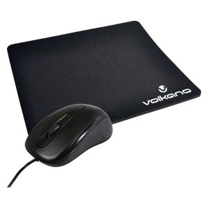 Volkano Slick Series Wired USB Mouse & Pad Combo - Retail Therapy Online